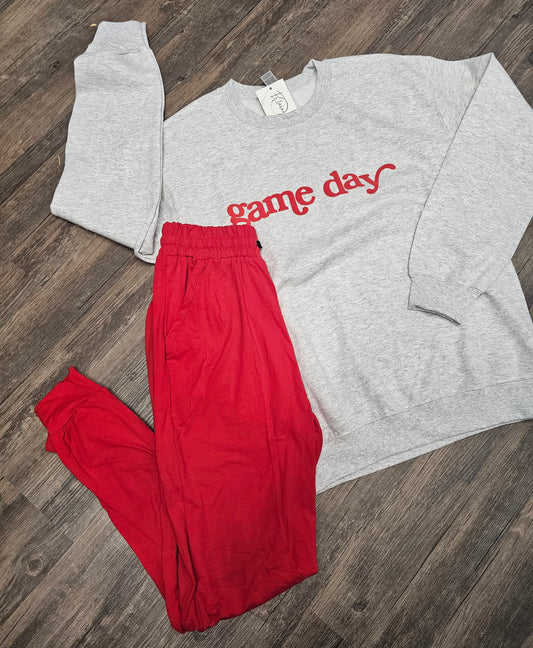 Ultra thin Joggers Red