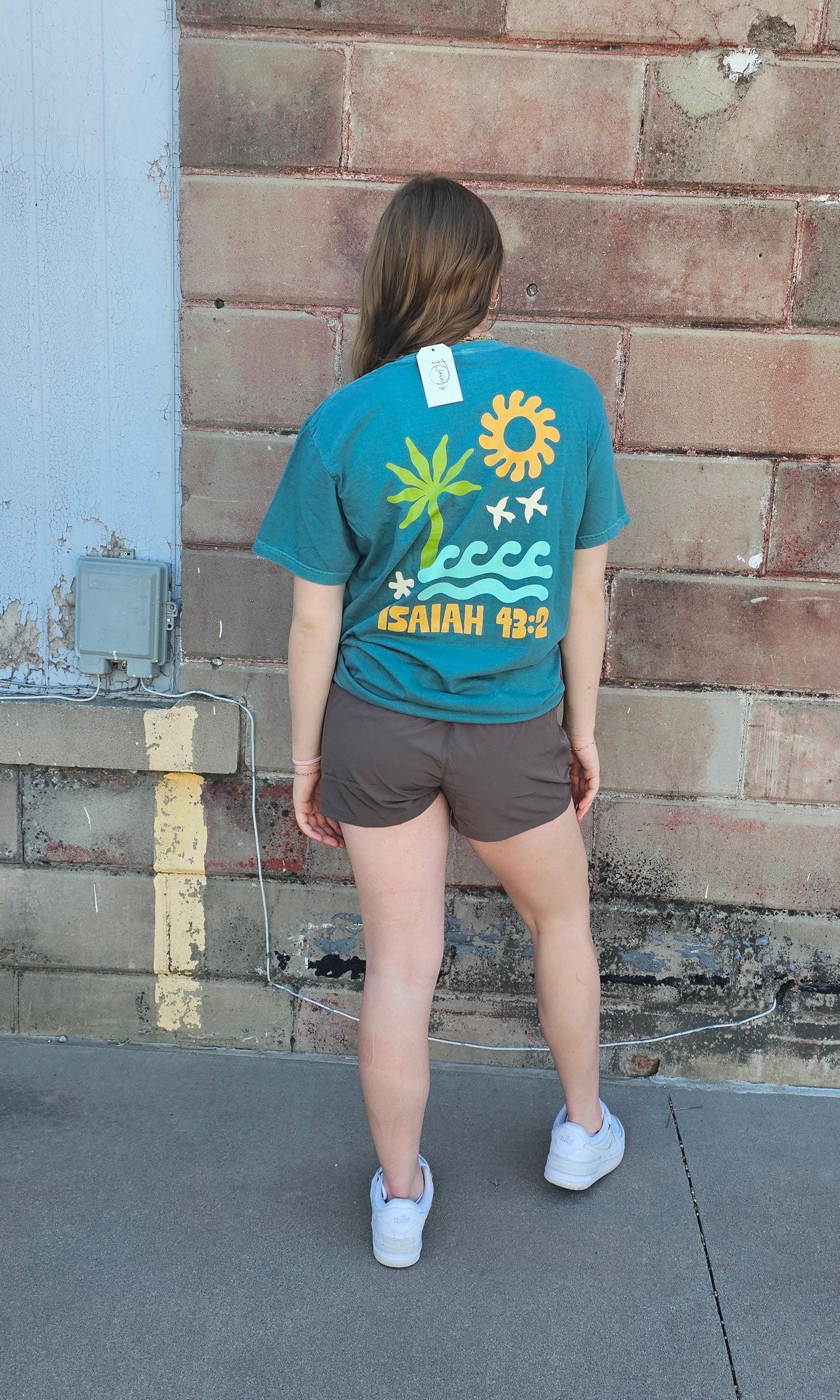 Drawstring Athleisure Shorts in Cocoa