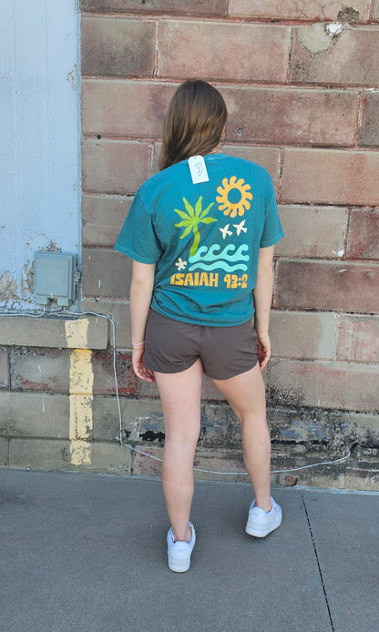 Drawstring Athleisure Shorts in Cocoa