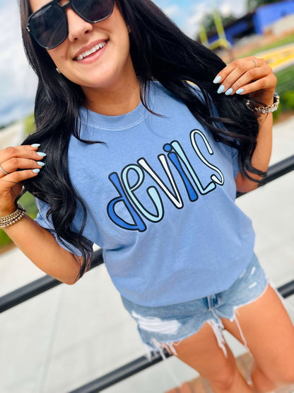 Custom Bubble Mascot Graphic Tee