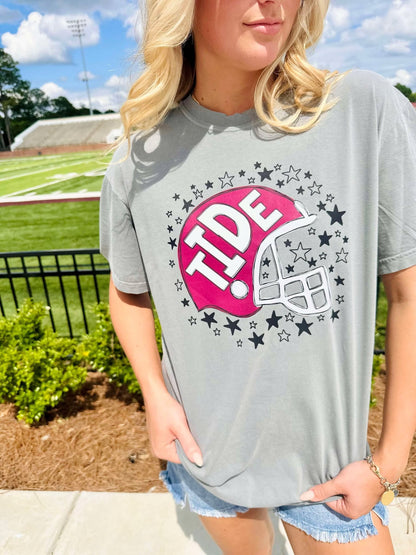 Custom Starry Helmet Graphic Tee