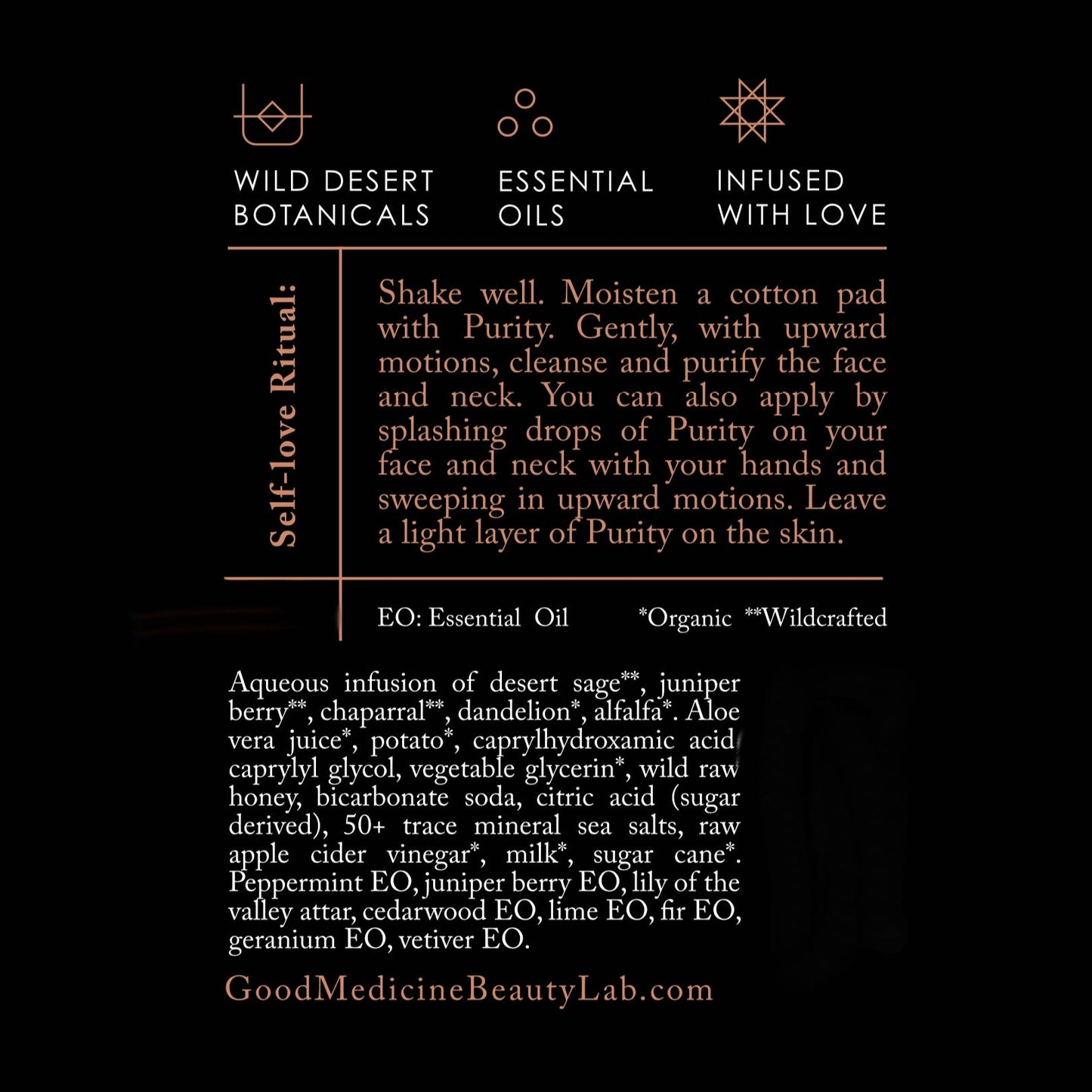 Purity / Perfectly Clear Skin Tonic: 1/2 oz Try It Size