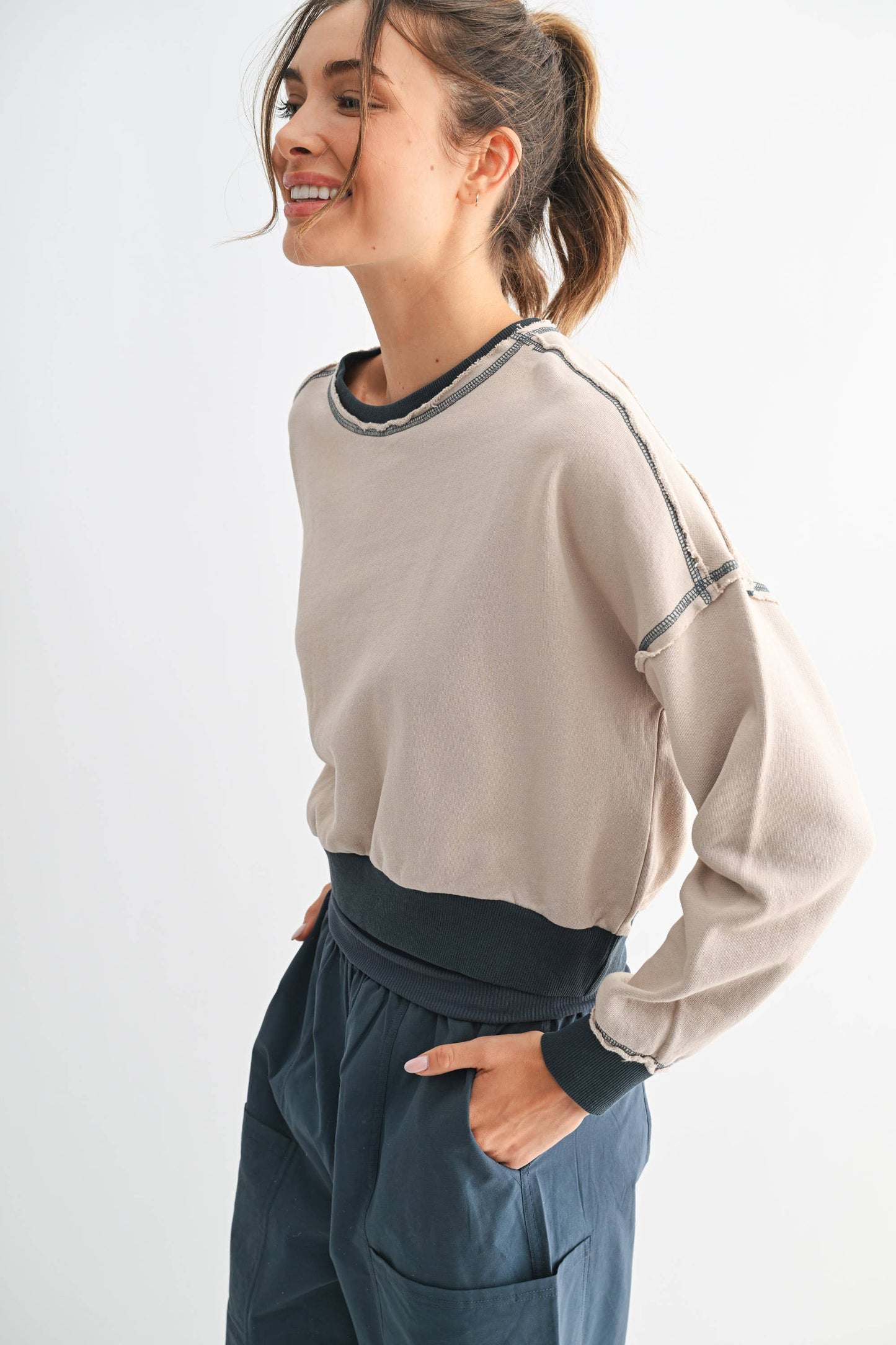 EchoWash Cotton Crewneck