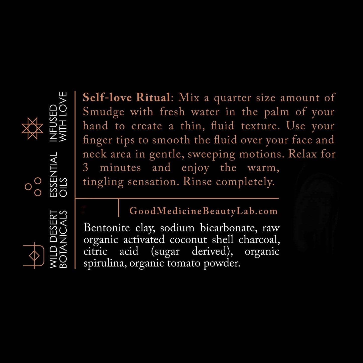 Smudge / Spirited Detox Mask: 1/2 oz Try It Size