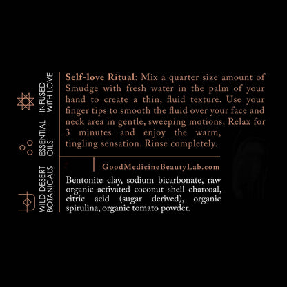 Smudge / Spirited Detox Mask: 1/2 oz Try It Size