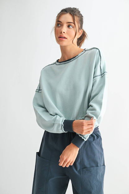 EchoWash Cotton Crewneck