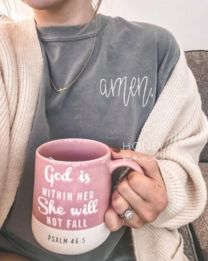 Amen Embroidered Tee