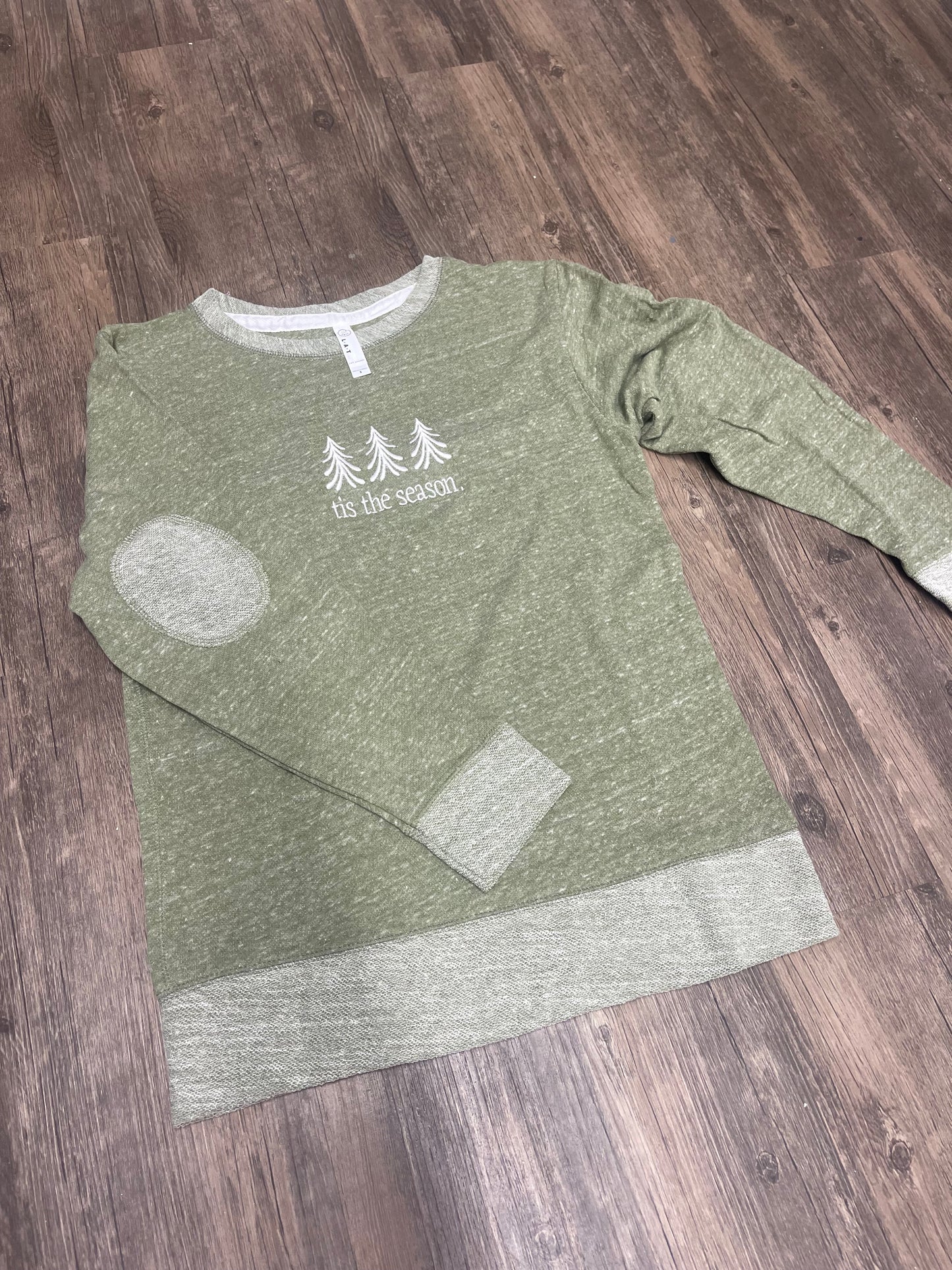 Tis The Season Embroidered Pullover