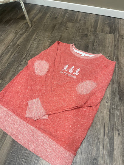Tis The Season Embroidered Pullover