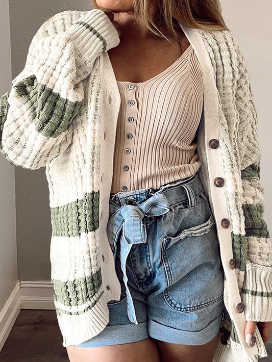 Cassidy Ivory and Olive Cardi