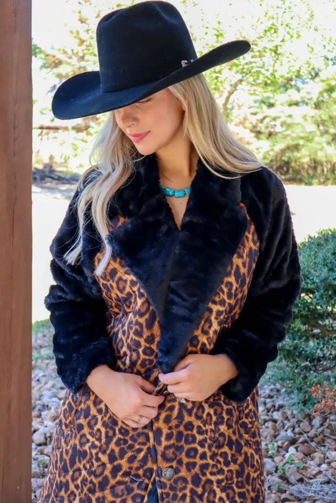Grand Junction Fur Trimmed Coat