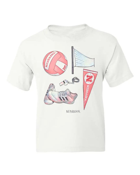 Girl's Volleyball Tee