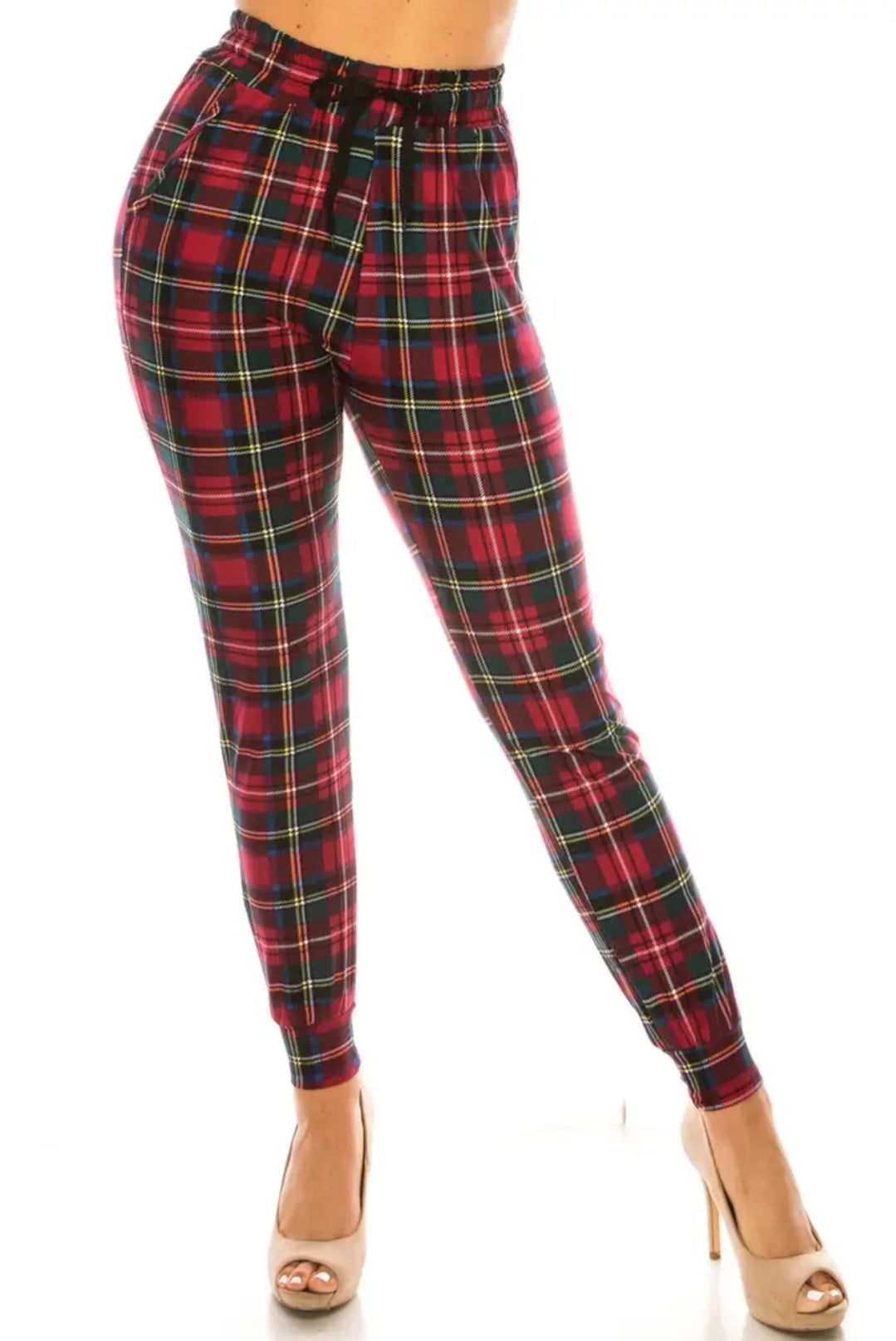 Plaid Joggers