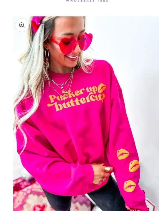 Pucker Up Buttercup Crew