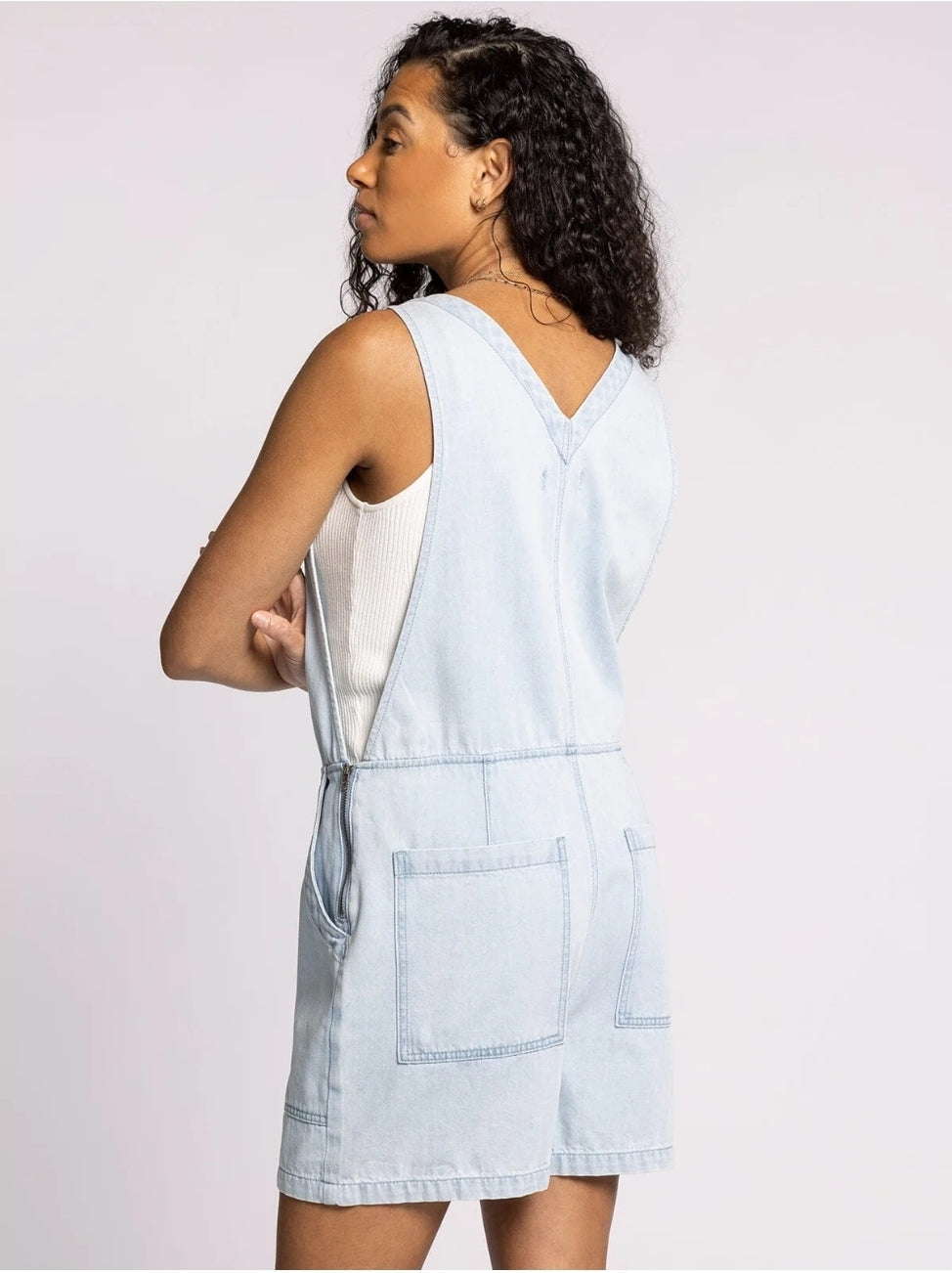 Rosemary Denim Romper
