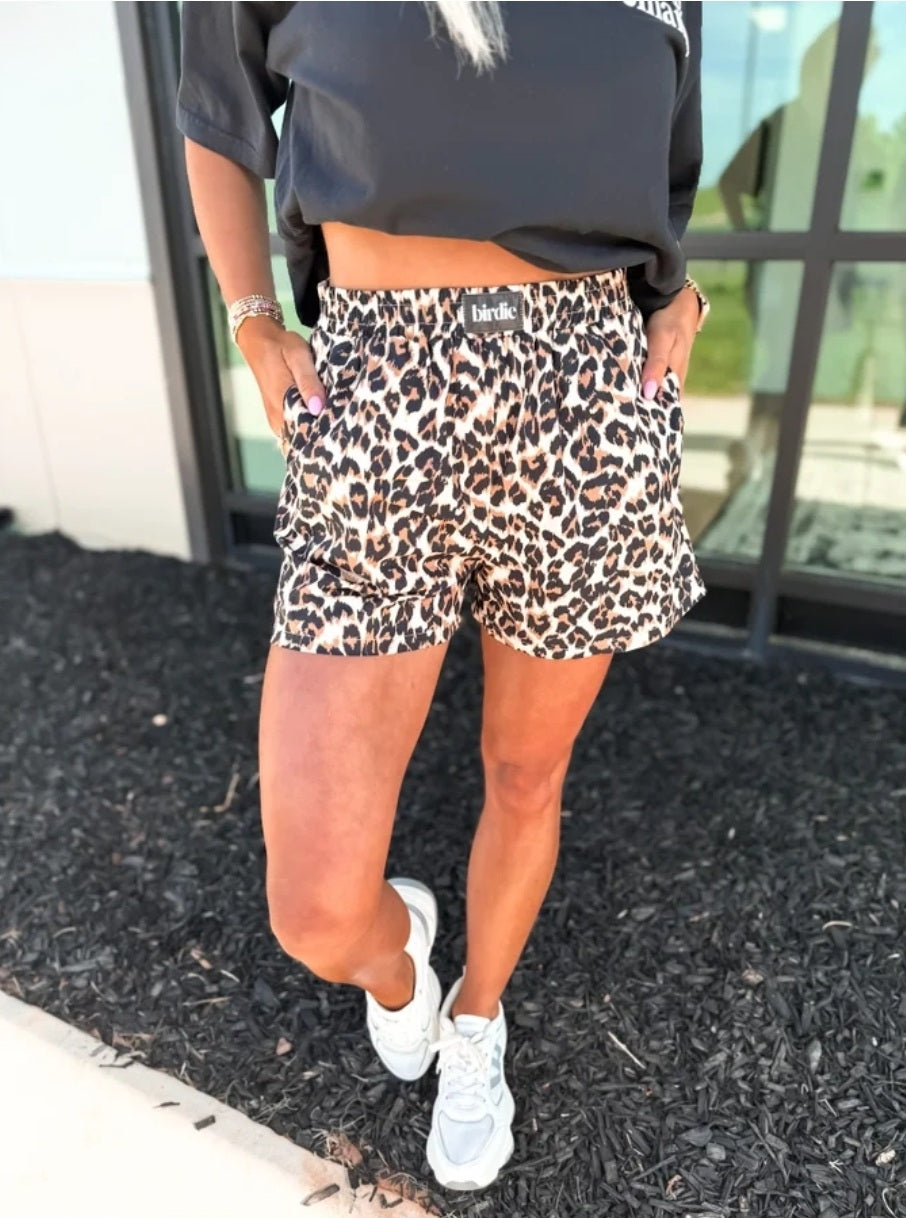 Lazy Leopard Shorts