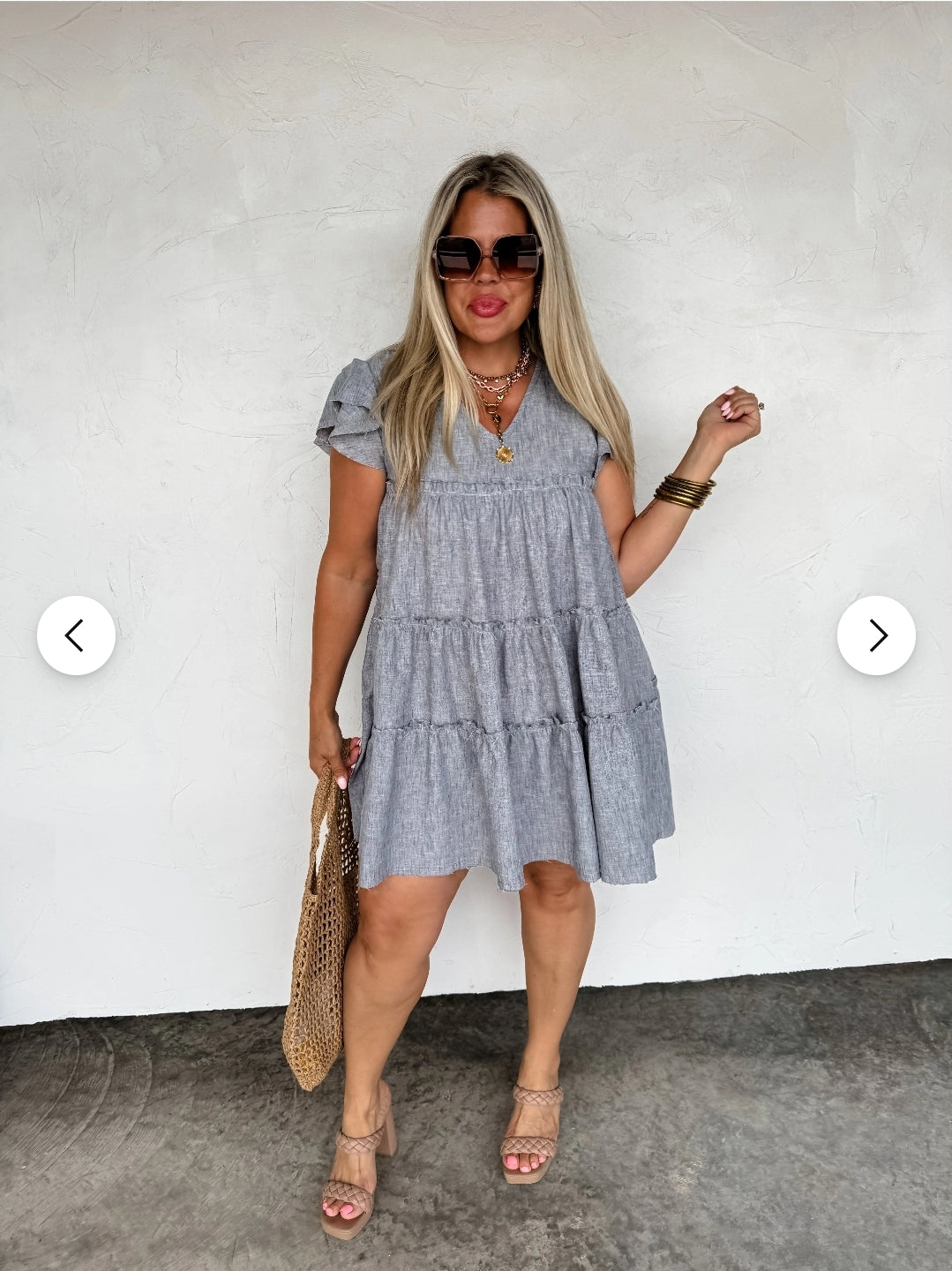 Day Dreaming Ruffle Dress