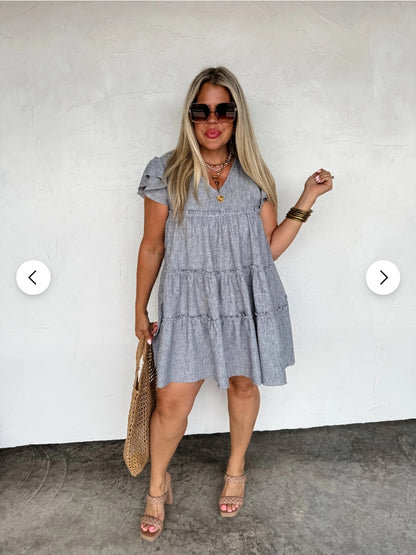Day Dreaming Ruffle Dress