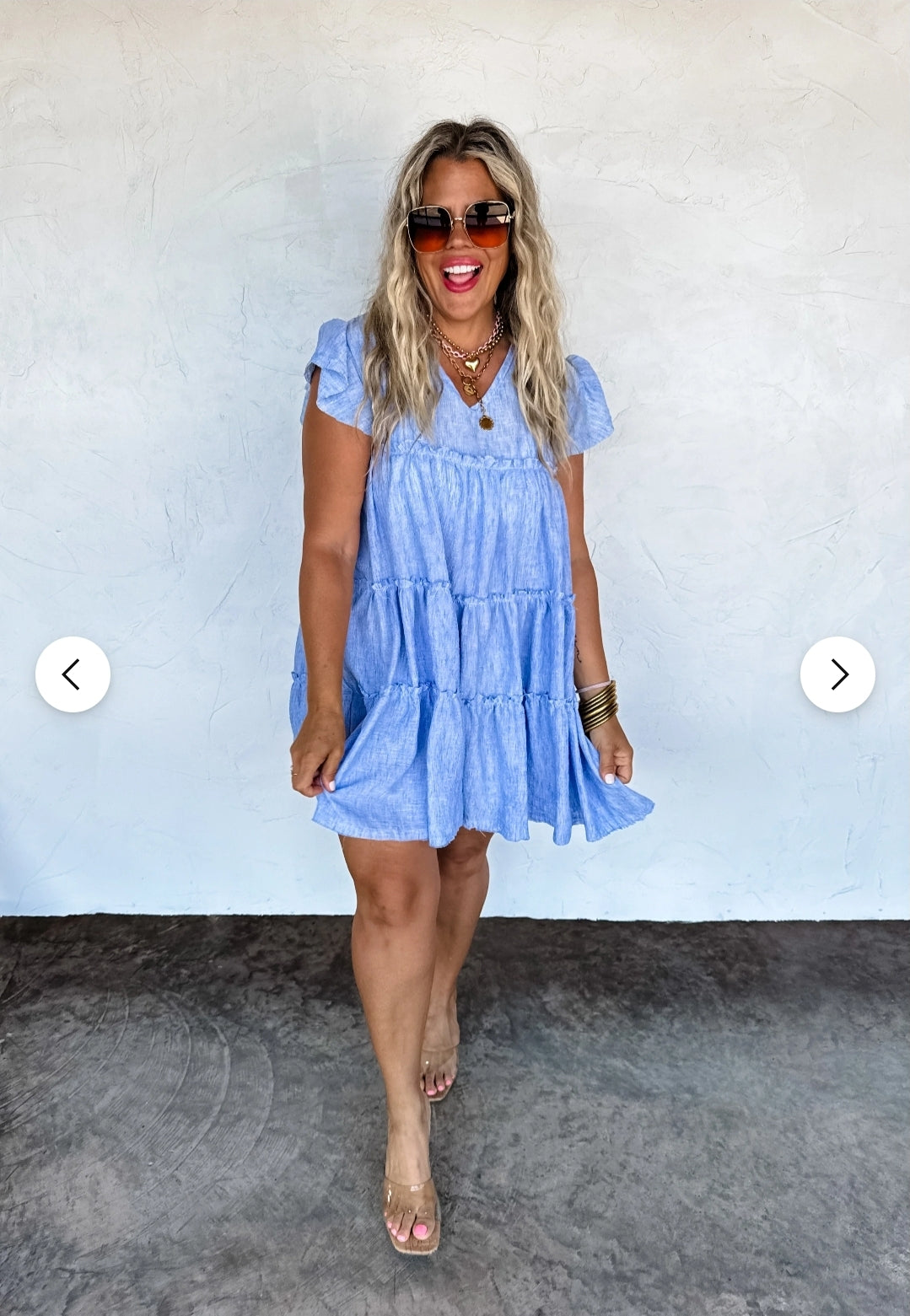 Day Dreaming Ruffle Dress