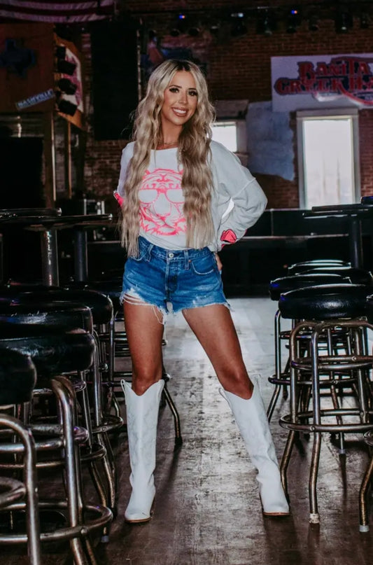 Chill Out Tiger Sweatshirt