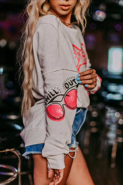 Chill Out Tiger Sweatshirt