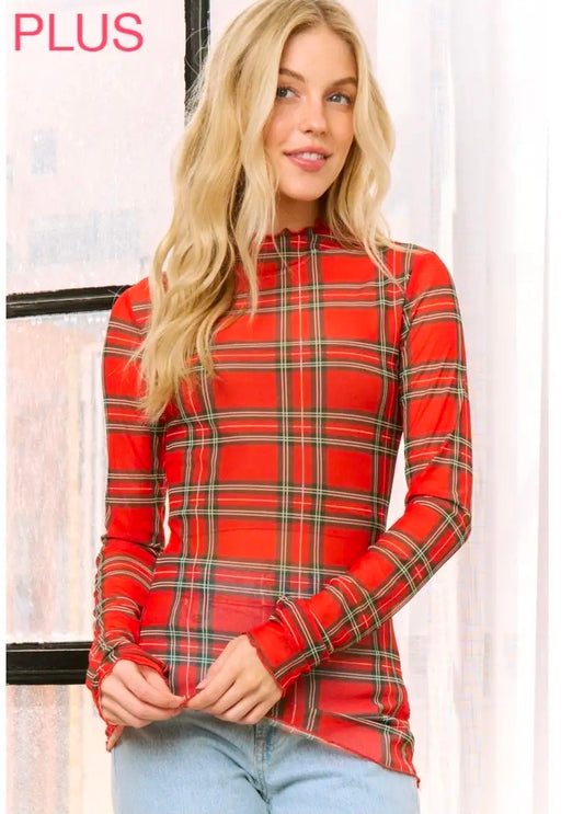 Plaid Mesh Plus
