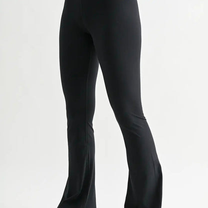 Venice Crossover Yoga Pants Black