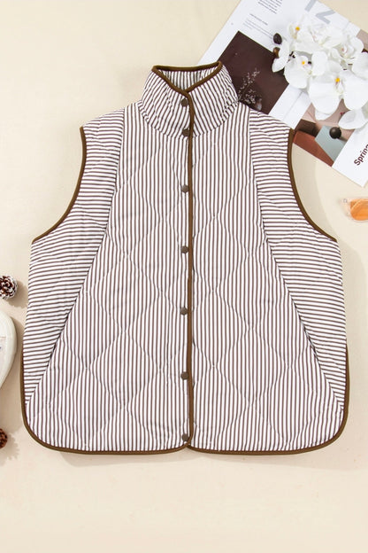 Felicia Quilted Vest Plus