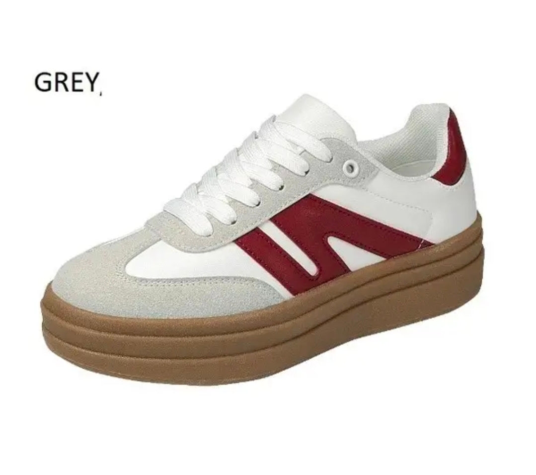 Andrea Sneaker Burgundy
