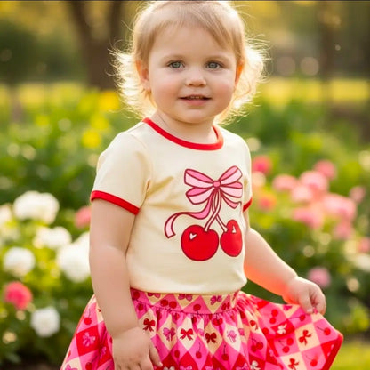 Cherry Skort Set Small