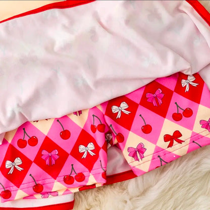 Cherry Skort Set Small