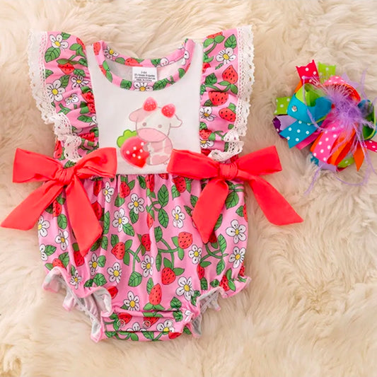 Sweet Strawberry Romper