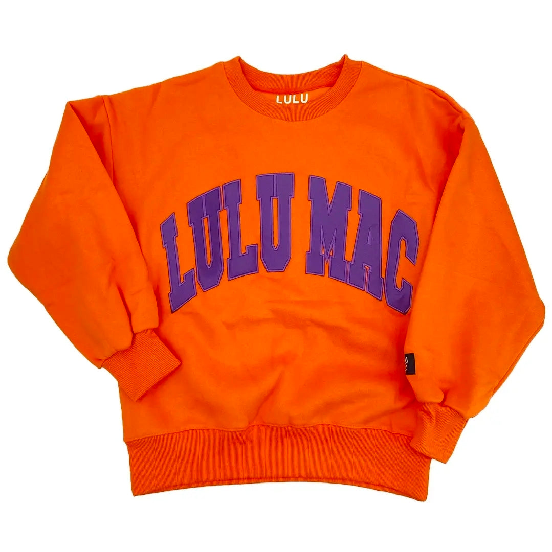 Lulu Mac Crew Orange Purple