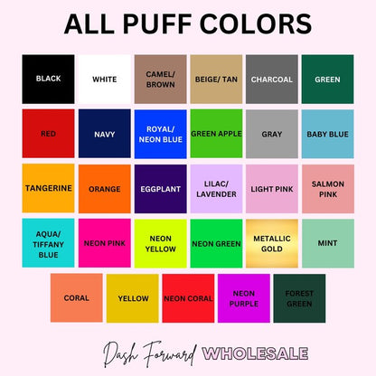 Custom Doodle Double Puff-Glitter Sweatshirt