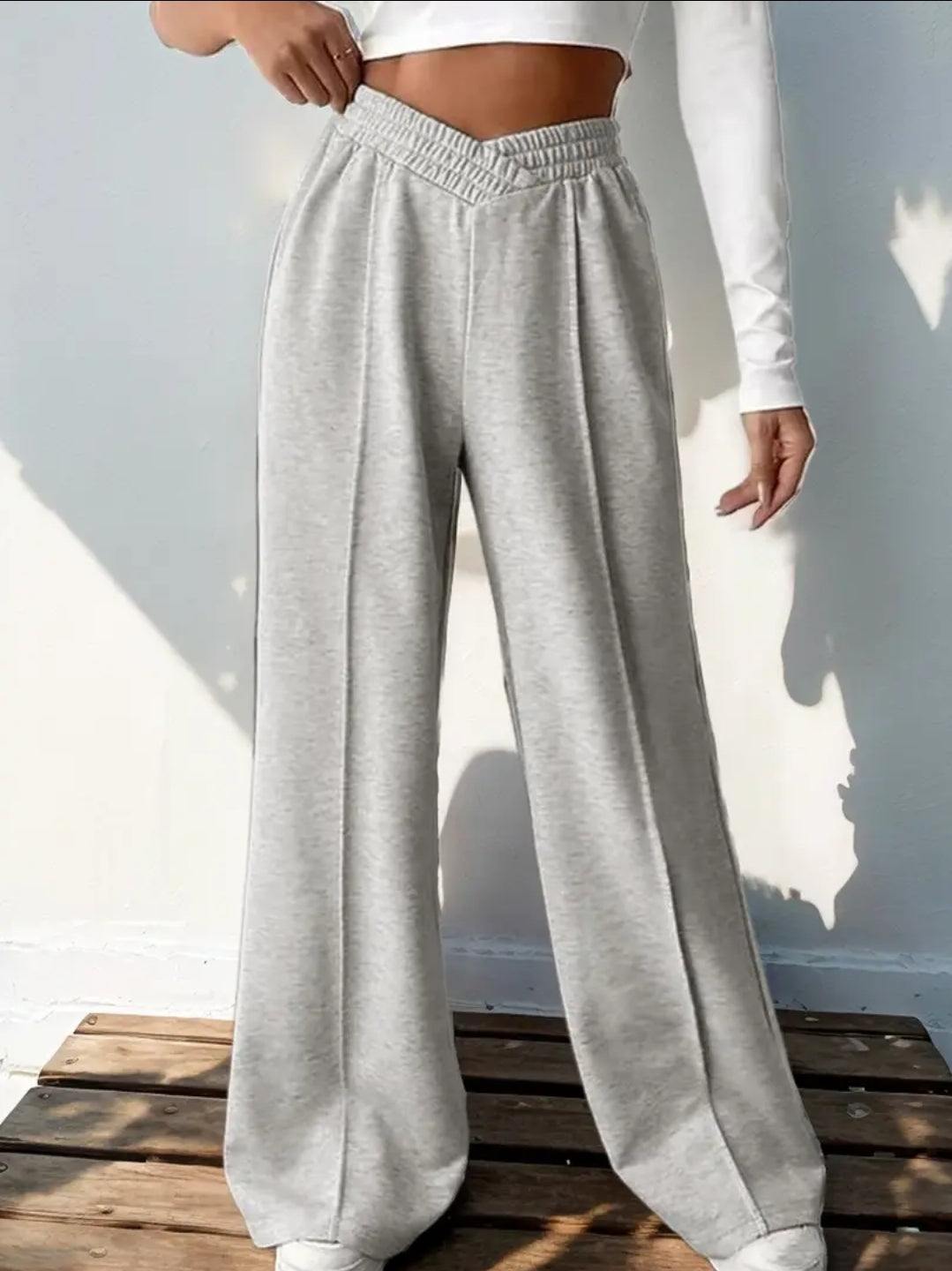 And Chill Wide Leg Lounge Pants