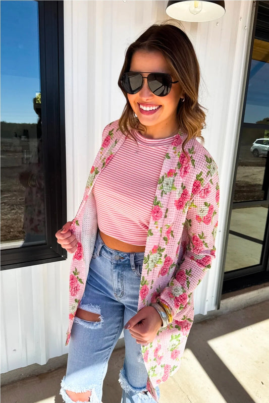 Lola Cardigan Roses
