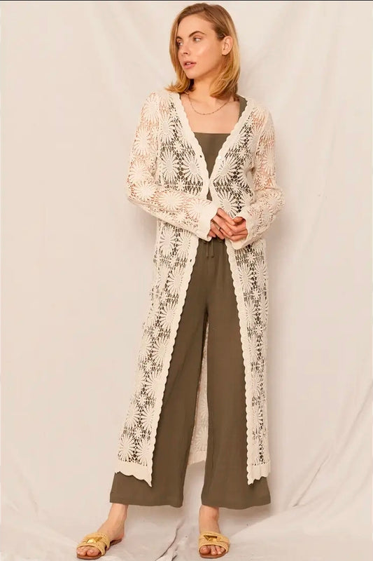 Astrid Crochet Cardigan