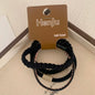 Black Hair Ties