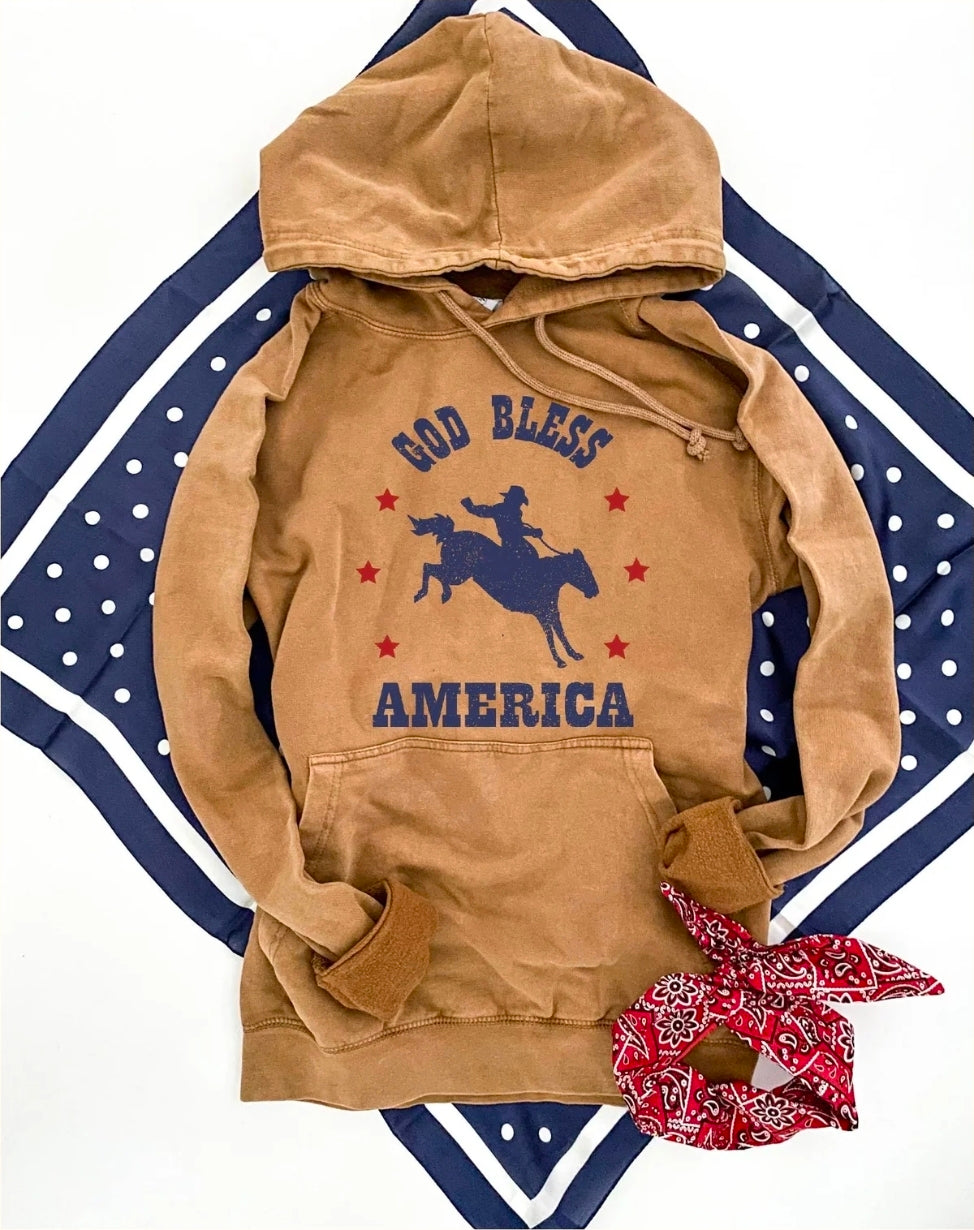 CT God Bless America Hoodie