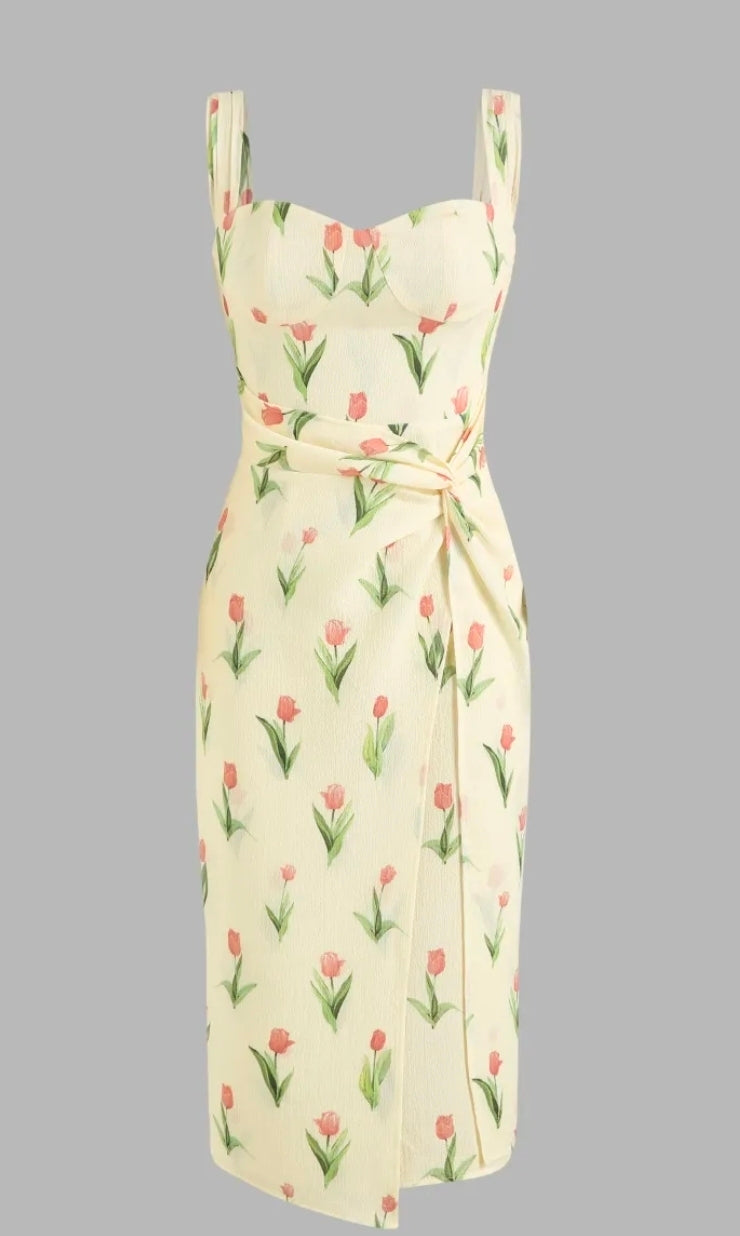 Spring Floral Dress