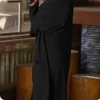 Knit Cardigan Black