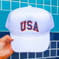 USA Embroidered Trucker Hat