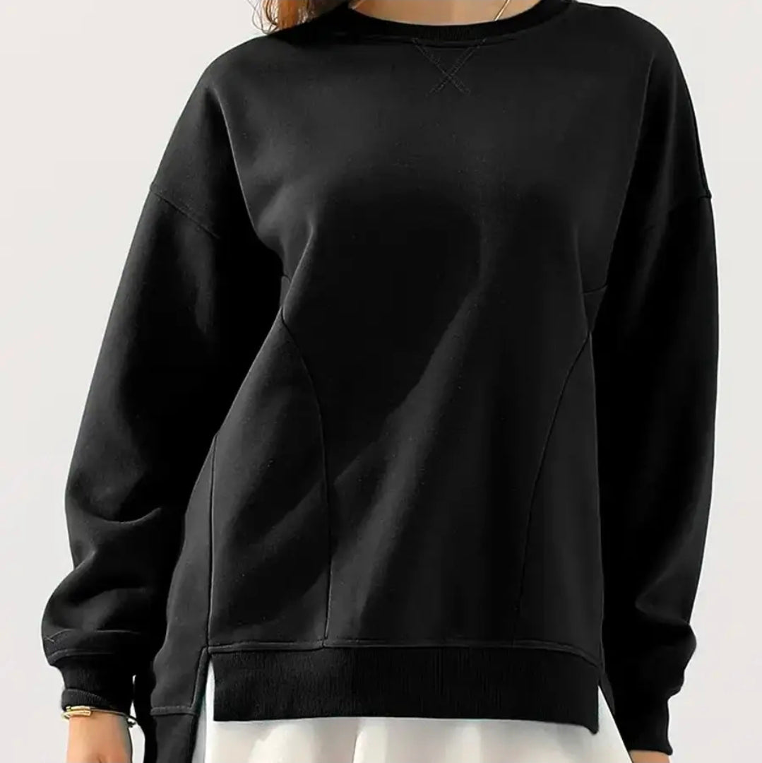 Cloud Touch Sweatshirt Black