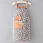 Bunny Love Apron Blue