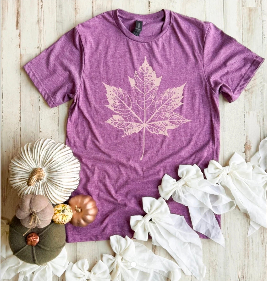 Fall Leaf Tee Mulled Wine