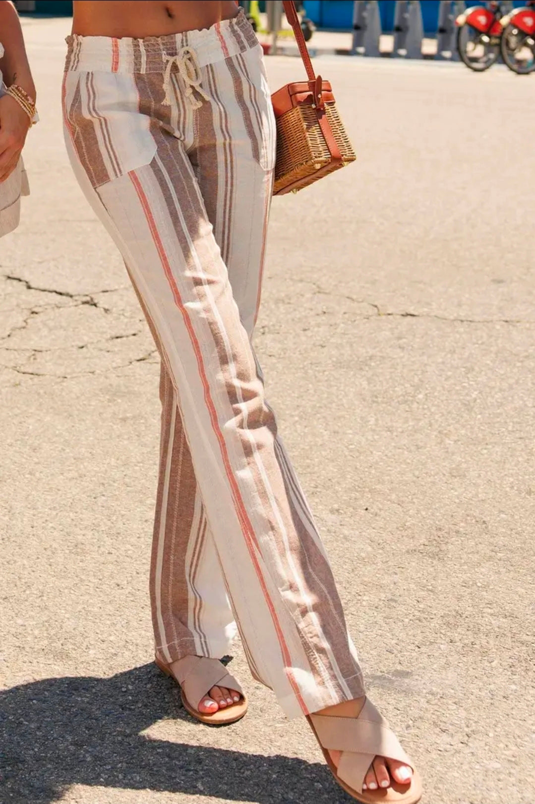 Sedona Stripe Wide Leg Pants