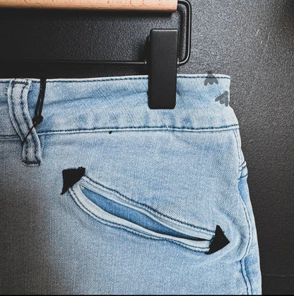 Howdy Hemline Denim Skirt