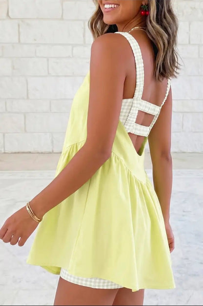 Farrah 2 piece Mini Dress Butter
